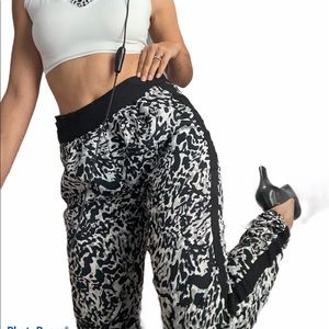 Animal print pants